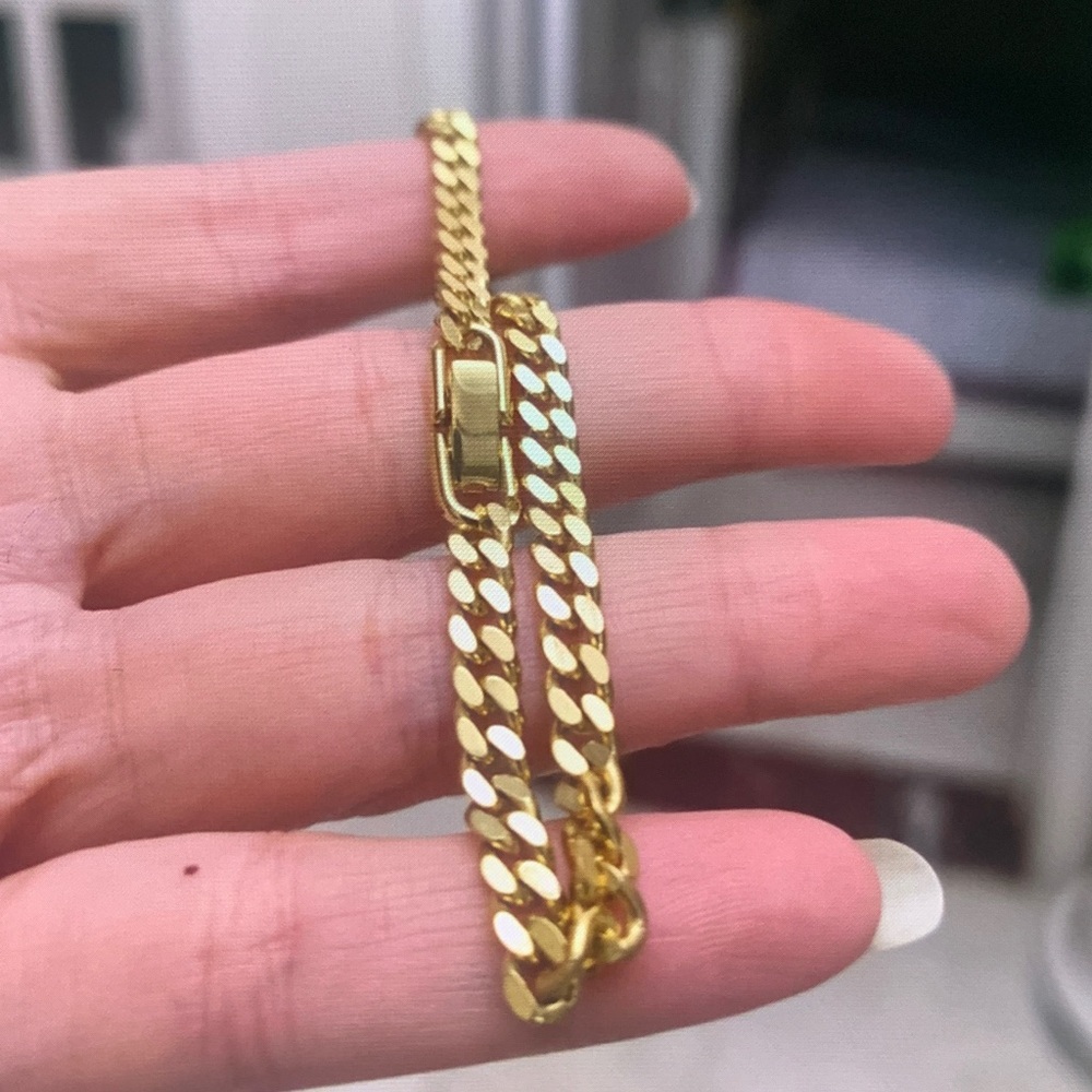 Gold Chain Bracelet